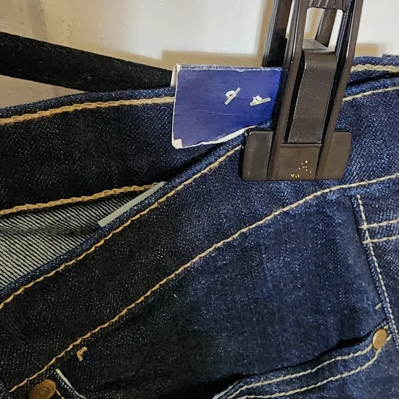 Crown & Ivy Men's Dark Blue Straight Jeans - Picture 5 of 10